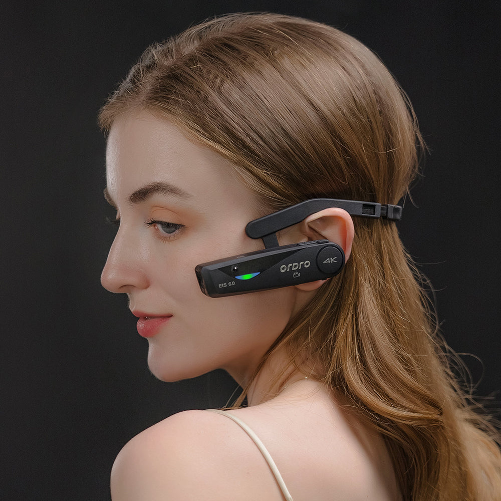 ORDRO EP6PLUS 4K 30FPS Wearable Video Camera Anti-Shake Head Mounted Camcorder ORDRO EP6PLUS 4K 30FPS Wearable Video Camera Anti-Shake Head Mounted Camcorder